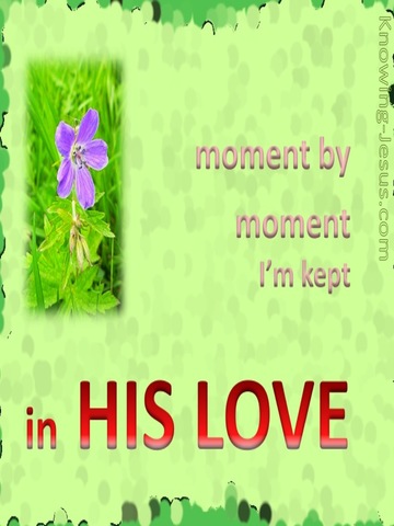 Kept in His Love (devotional)